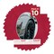 Red Suede Mat Board for 11x17 Frames - Oval Opening for 9.5x13 Photos